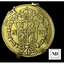 1/2 Escudo de Carlos III - 1778 - Madrid - 1,75g Au
