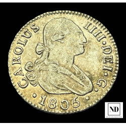 2 Reales de Carlos IV -...