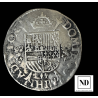 1/5 Ecu de Felipe II - 1563 - Antwerpen - 6,62g Ag