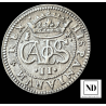 2 Reales de Carlos II - 1682 - Segovia - 6,30g Ag