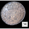 8 Reales Columnarios de Carlos III - 1766 - 27g Ag - AC.1090