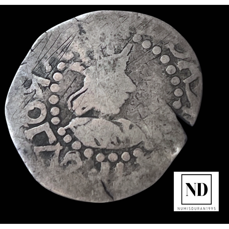 1/2 Real de Carlos II (1665-1683) - Mallorca - 0,86g Ag - AC.140