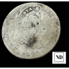 2 Reales de Fernando VII 1826 resellados en Costa Rica - 5,44g Ag