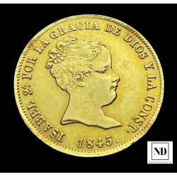 80 reales de Isabel II -...