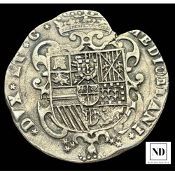 Felipe de Felipe IV de Milán - 1657 - 27,78g Ag - MBC+