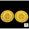 20 Liras de Umberto I - 1882 - 6,45g Au