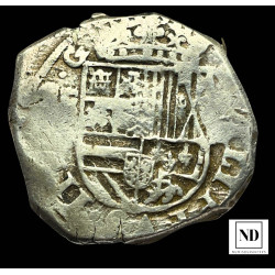 8 Reales de Felipe IV - 1624 - Segovia - 27,34g Ag