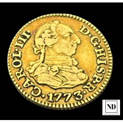 1/2 Escudo de Carlos III...