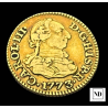 1/2 Escudo de Carlos III del 1773 - Madrid - 1,77g Au