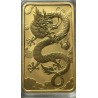 Lingote de oro de 1 Onza "Dragón" - 2019 - 100 dolares