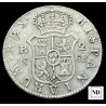 2 Reales de Fernando VII - 1811 - Mallorca - 5,82g Ag