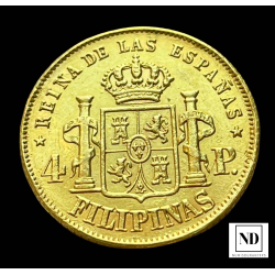 4 Pesos de Filipinas de...