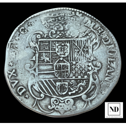 Felipe de Carlos II - Milán - 1666 - 27,36g Ag