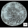 Felipe de Carlos II - Milán - 1666 - 27,36g Ag