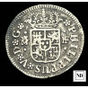 1/2 Real de Felipe V - 1738 - 1,41g Ag