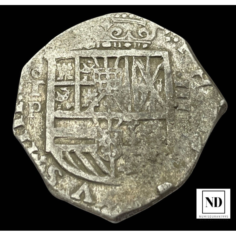 4 Reales de Felipe IV - Toledo - 1622 - 12,92g Ag