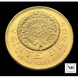 20 Peso de México del 1959 - 16,68g Au