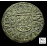 16 Maravedis de Felipe IV - La Coruña - 1663 - 4,21g Cu
