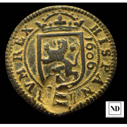 8 Maravedís de Felipe III - Resellados - 6g Cu