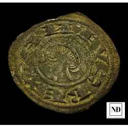 Dinero de Alfonso I de Aragón - 0,92g Cu - Toledo