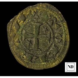 Dinero de Alfonso I de Aragón - 0,92g Cu - Toledo