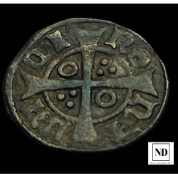 Dinero de Fernado II - 1479-1516 - Barcelona - 0,65g Cu