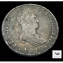 8 Reales de Fernando VII -...