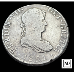 8 Reales de Fernando VII -...