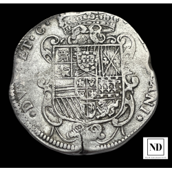Felipe de Carlos II - Milán - 1666 - 27,66g Ag