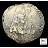 Felipe de Carlos II - Milán - 1666 - 27,45g Ag