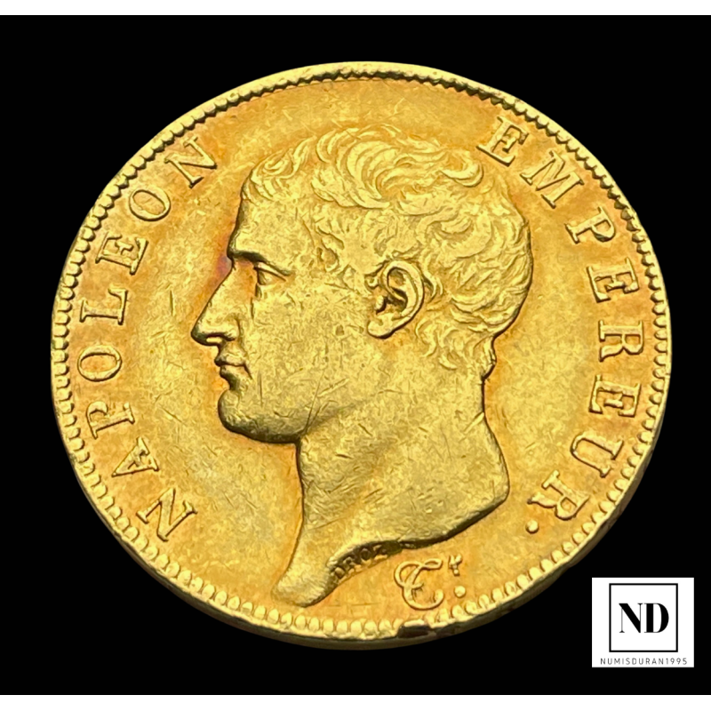 40 Francos de Napoleón - 1804/1905 - 12,89g Au