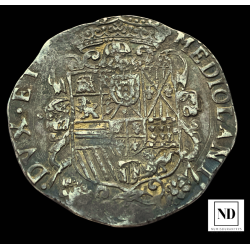 Felipe de Carlos II - 1676 - Milán - 27,71g Ag