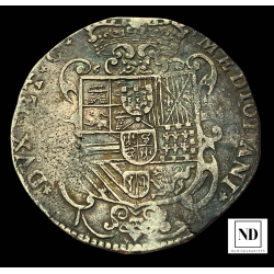 Felipe de Carlos II - Milán - 1666 - 27,59g Ag
