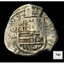4 Reales de Felipe III - Granada - 13,62g Ag - 1614/15