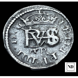 1/2 Real de Segovia - 1652 - 1,56g Ag