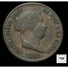 10 Céntimos de Real de Isabel II - 1861 - Segovia