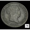 5 Céntimos de Real de Isabel II - 1864 - Segovia