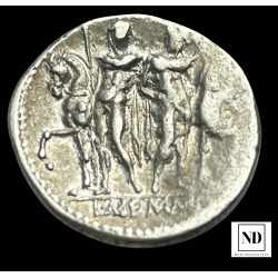Denario de la Familia Memmia - Roma - 109 a.C - 3,90g Ag