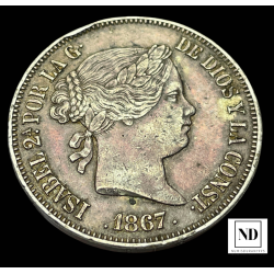 2 Escudos de Isabel II -...