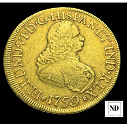 8 Escudos de Fernando VI -...