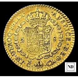 2 Escudos de Fernando VII - 1814 - Cádiz -