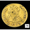 1/2 Escudo de Carlos III - 1773/2 - Madrid - 1,74g Au