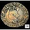 croat de Alfonso IV ( 1416-1458) - Perpiñan - 3,20g Ag - MBC-