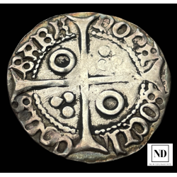 croat de Alfonso IV ( 1416-1458) - Perpiñan - 3,20g Ag - MBC-