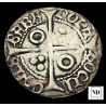 croat de Alfonso IV ( 1416-1458) - Perpiñan - 3,20g Ag - MBC-