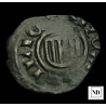 Dinero de Alfonso IV ( 1416-1458) - Sicilia - 0,66g Cu - MBC-